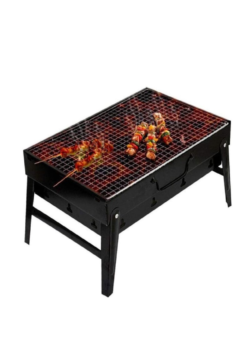 Portable charcoal grill for picnics and gardens - Image 2