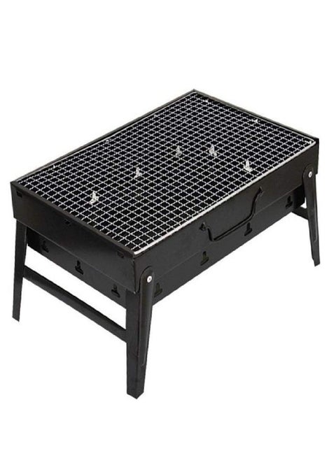 Portable charcoal grill for picnics and gardens