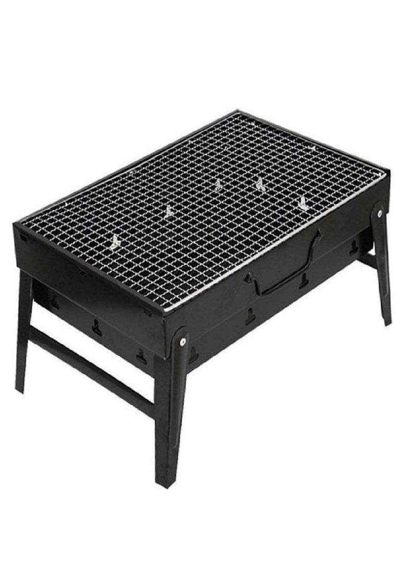 Portable charcoal grill for picnics and gardens - Image 1
