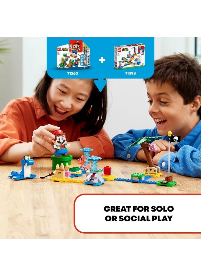 LEGO LEGO Super Mario Dorrie’s Beachfront Expansion Set 71398 Building Kit; Collectible Toy for Kids Aged 6 and up (229 Pieces)  - Image 5
