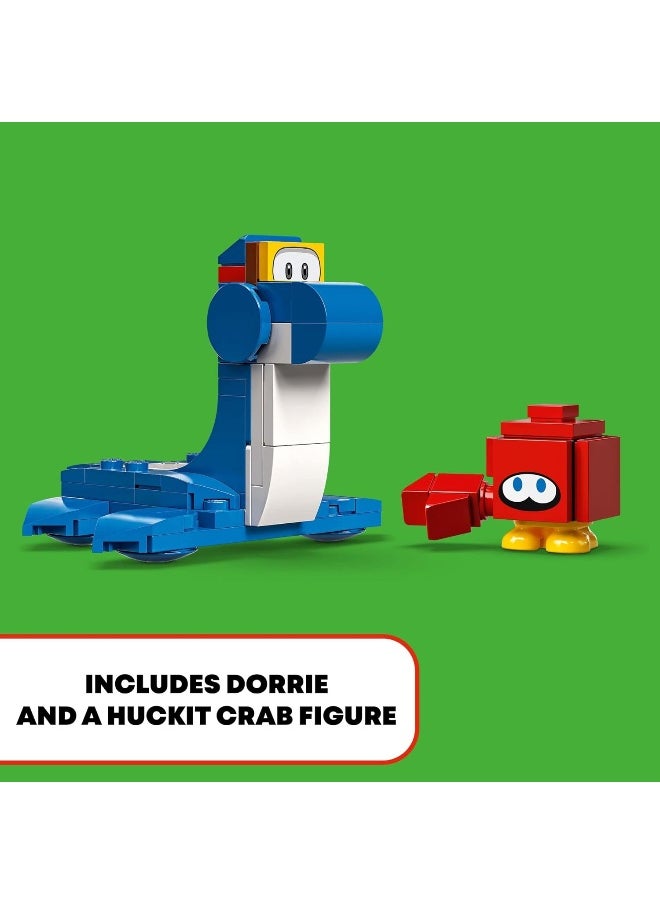 LEGO LEGO Super Mario Dorrie’s Beachfront Expansion Set 71398 Building Kit; Collectible Toy for Kids Aged 6 and up (229 Pieces)  - Image 4