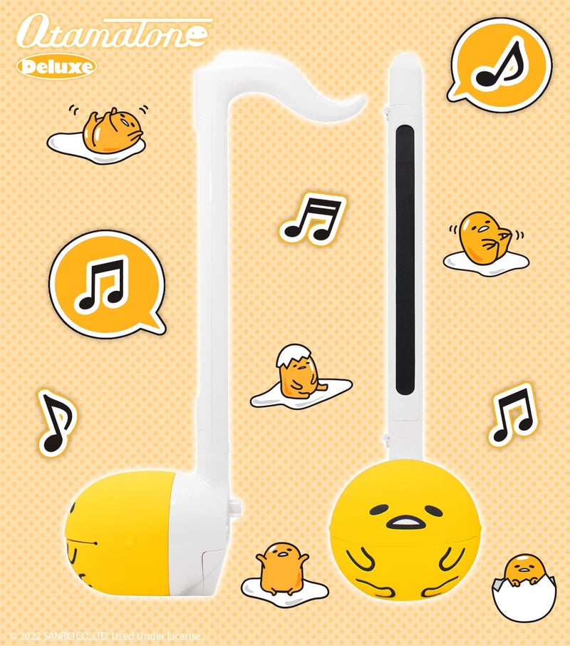 Otamatone Deluxe [Sanrio Gudetama] Electronic Musical Instrument Portable Synthesizer from Japan Maywa Denki from Japan - Image 2