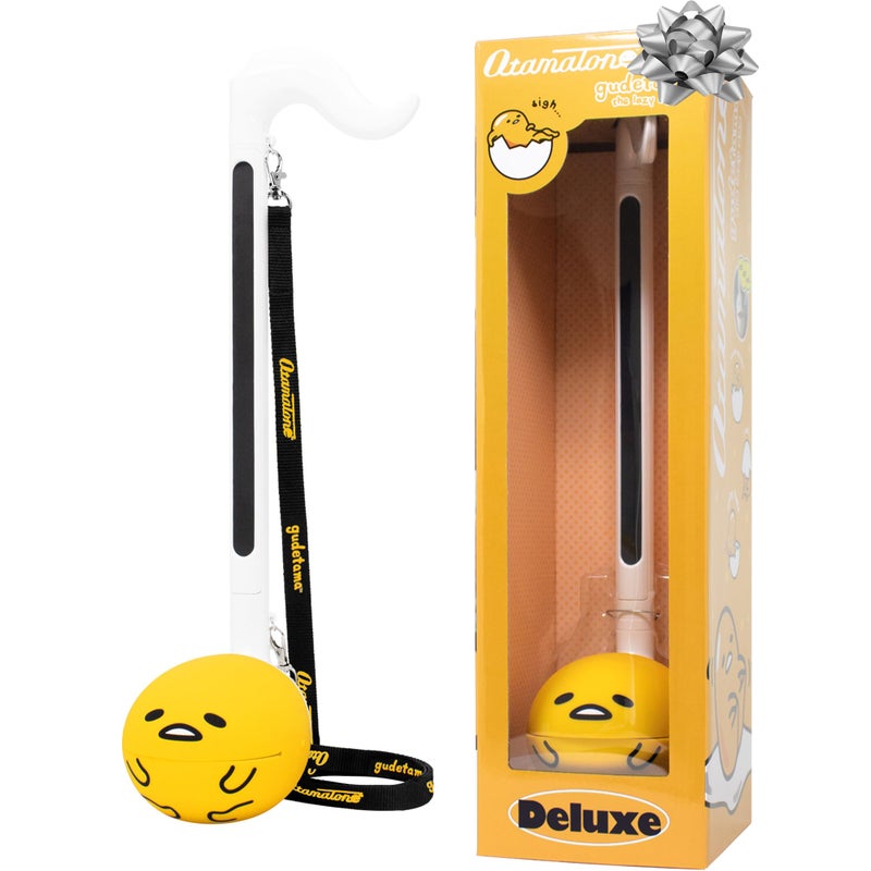 Otamatone Deluxe [Sanrio Gudetama] Electronic Musical Instrument Portable Synthesizer from Japan Maywa Denki from Japan - Image 1
