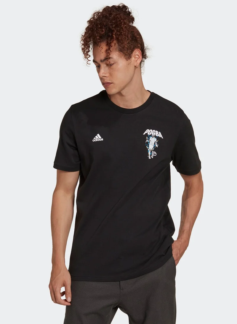 Adidas Pogba Logo T-Shirt