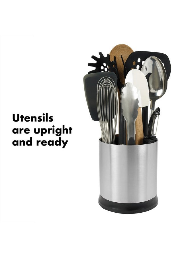 OXO OXO Good Grips Stainless Steel Rotating Utensil Holder  - Image 3