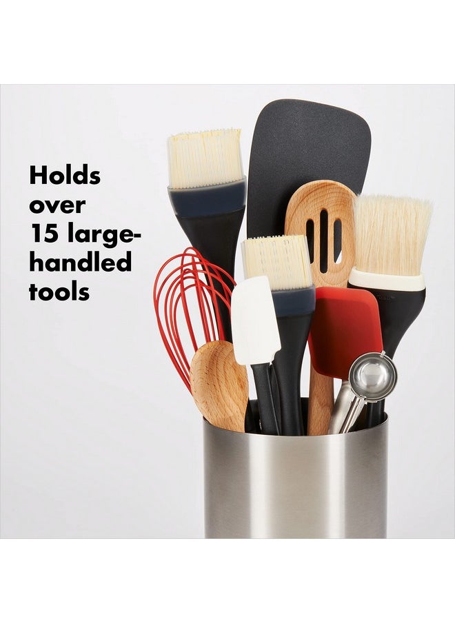 OXO OXO Good Grips Stainless Steel Rotating Utensil Holder  - Image 4