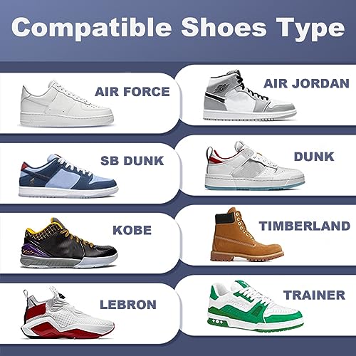 YAUNLEL 6 Pairs Crease Protectors for Air Force Shoes, Sneaker Guard, Shoes Protector Prevent Sneaker No Creases - Image 2