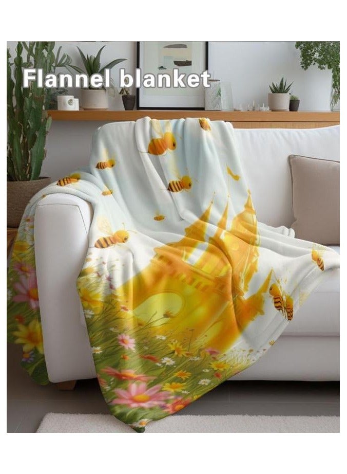 عام بطانية رقيقة من الفانيلا الكرتونية للأطفال والرضع (دافئة ومريحة، ومناسبة للنوم والألعاب) 70 سم * 100 سم - 857 - Image 4