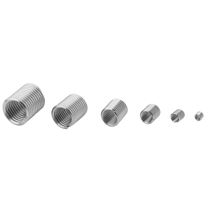 Cocoarm Wire Insert Thread,Helicoil Thread Repair Kit 60Pcs Stainless Steel Wire Screw Sleeve Thread Repair Kit M3 M4 M5 M6 M8 M10,Threaded Inserts for Automotive Repairs - Image 4