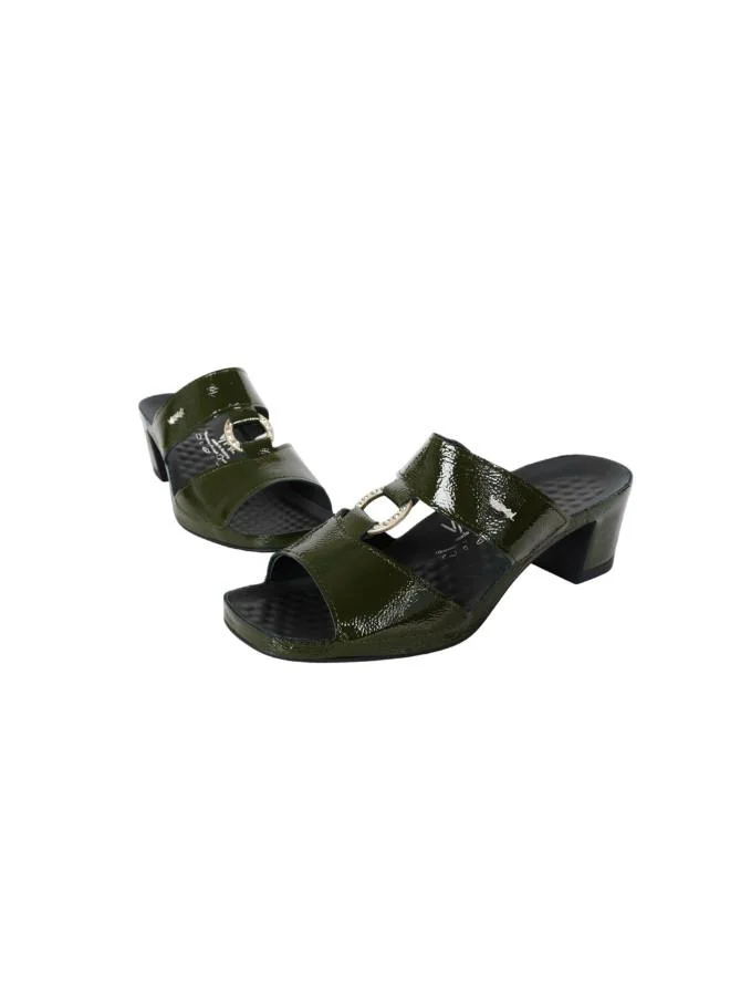 فايتال 148-1043 Vital Ladies Joy - Naplack Sandals 05056 Anthrazit