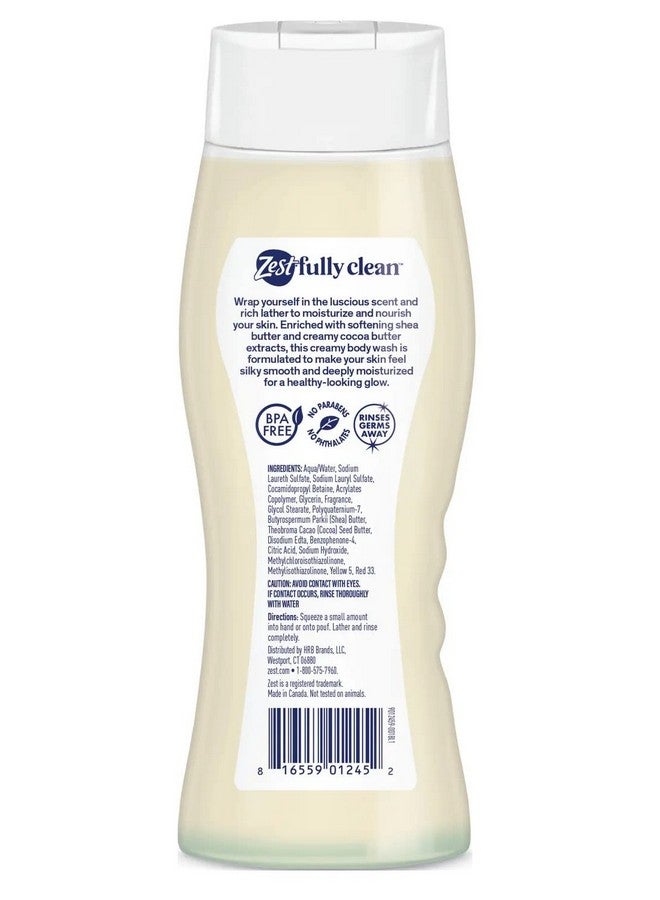 زيست غسول الجسم زيست المرطب بزبدة الكاكاو والشيا، 18 أونصة (عبوة من قطعتين) - Image 2