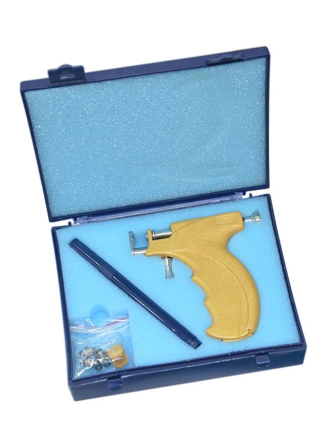 Stainless Steel Professional Ear Piercing Gun Kit with Ergonomic Handle and Precision Alignment for Adults - Image 3