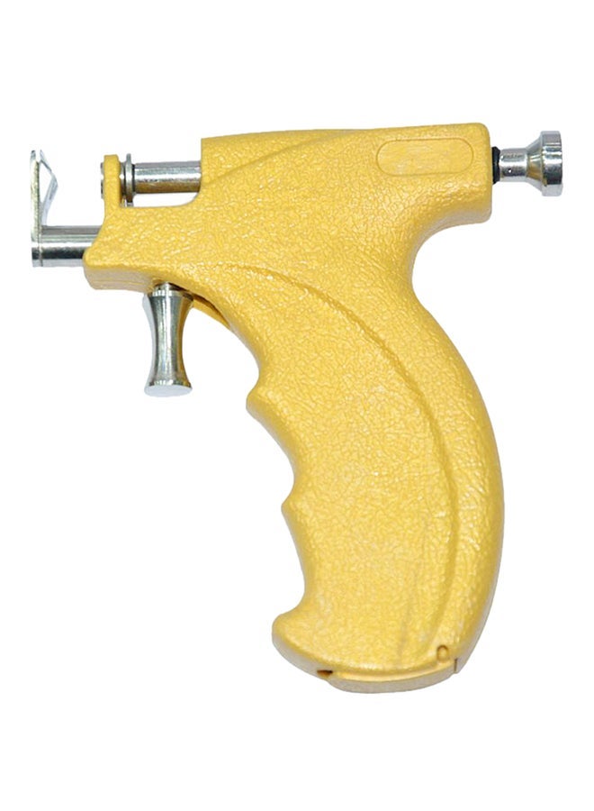 Stainless Steel Professional Ear Piercing Gun Kit with Ergonomic Handle and Precision Alignment for Adults - Image 1