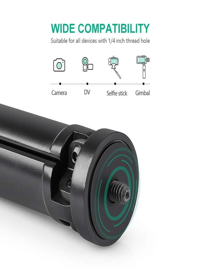 Zeadio Metal Mini Tripod, Max Load 20kg/44lb, Desktop Tabletop Stand Tripod, Fits for Smooth 4, Crane Plus, Crane 2, Osmo Mobile, Ronin-S, Vimble 2, Gimbal Handle Grip Stabilizer and All Cameras - Image 3