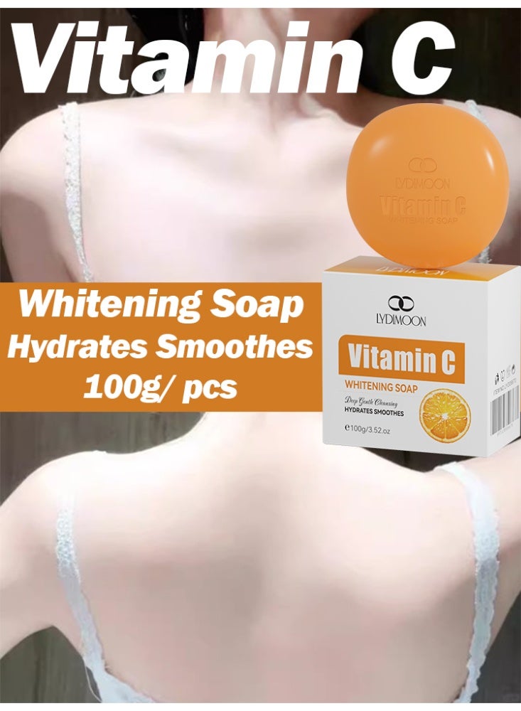 LYDIMOON Vitaming C Whitening soap 100g - Image 1