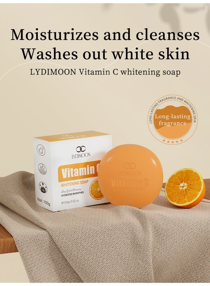 LYDIMOON Vitaming C Whitening soap 100g - Image 3