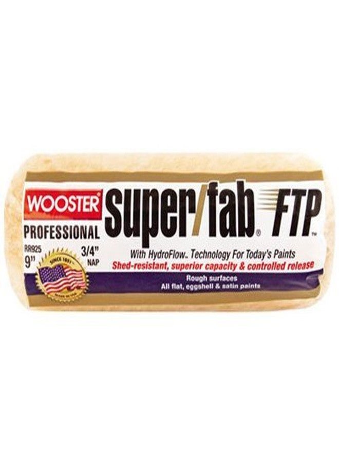 ووستر غطاء أسطوانة Wooster Brush RR925-9 بوصة Super/Fab FTP، بوبر 3/4 بوصة - عبوة من 12 قطعة - Image 3