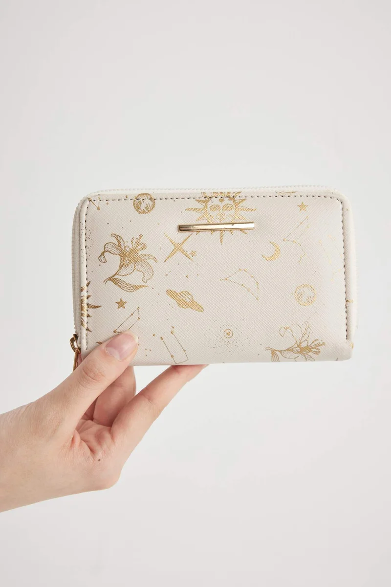 ديفاكتو Woman Faux Leather Coin Purse