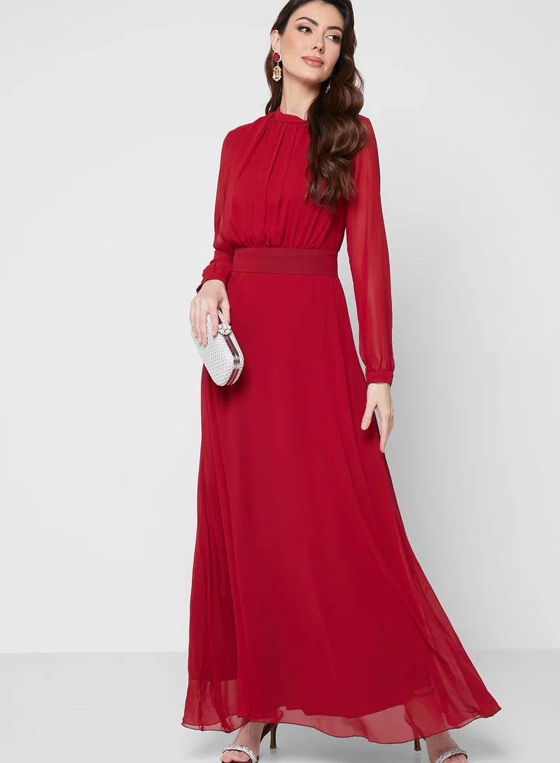 Khizana Ruched Detail Dress