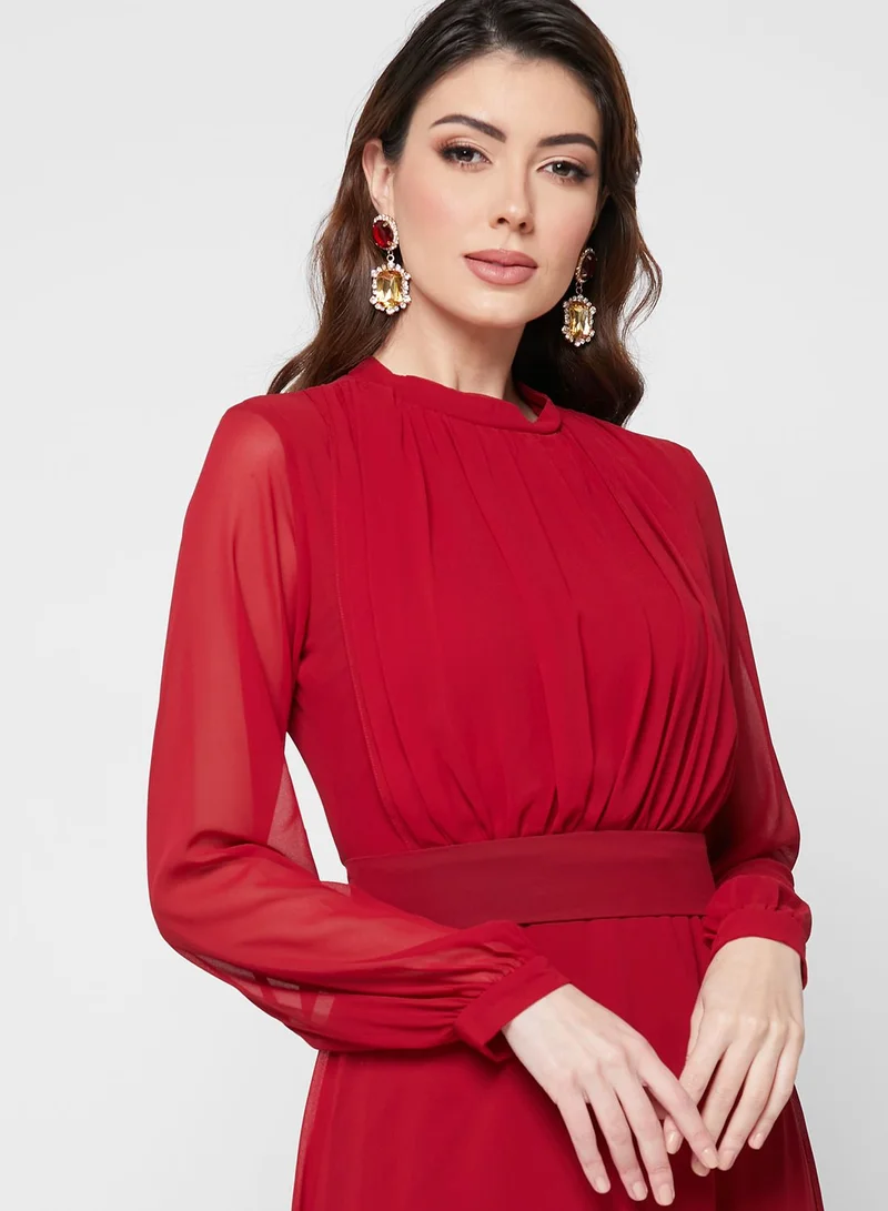 Khizana Ruched Detail Dress