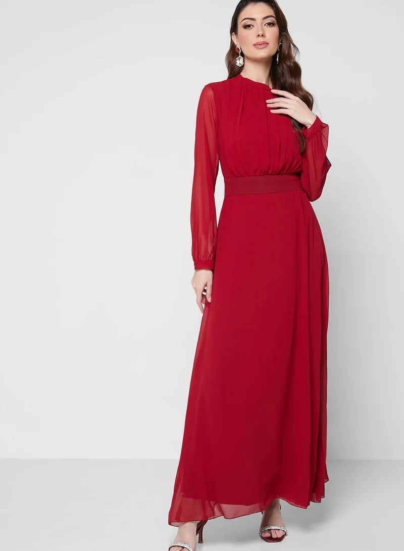 Khizana Ruched Detail Dress