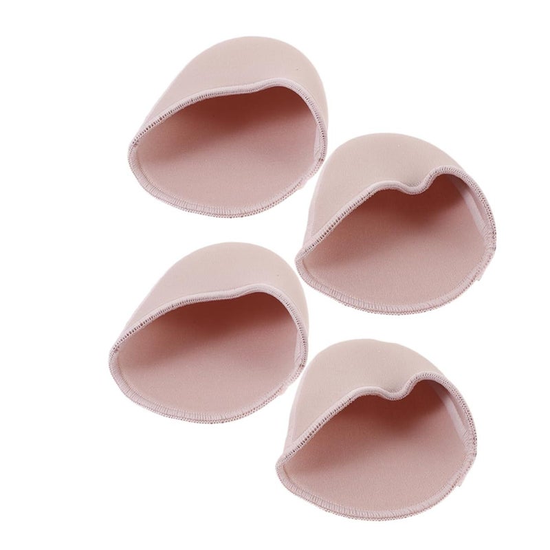 2 Pairs Ballet Pointe Shoe Toe Covers Soft Protective Dancing Shoes Pads Unisex For Contemporary Dance Heel Pads - Image 2