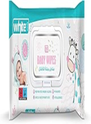 White baby wipes, 72 wipes - pzsku/ZB8BE4A1CC451393A7F7CZ/45/_/1722278469/59afa787-1151-454c-bc00-05a1a40beaae