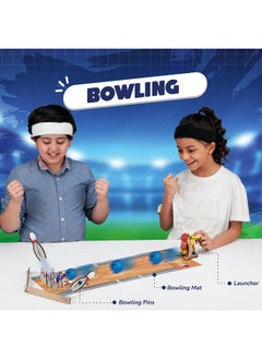 Smartivity Smartivity Multi Sports Kit for Kids 6-12 Year I Basketball, Football & Bowling | Birthday Gifts for Boys & Girls | DIY Science Toy for Kids 6,7,8,9,10,11,12,13,14 YearsI STEM Wooden Construction Game  - Image 5
