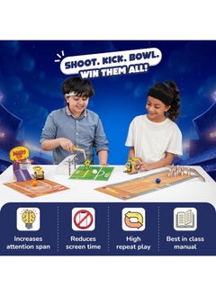 Smartivity Smartivity Multi Sports Kit for Kids 6-12 Year I Basketball, Football & Bowling | Birthday Gifts for Boys & Girls | DIY Science Toy for Kids 6,7,8,9,10,11,12,13,14 YearsI STEM Wooden Construction Game  - Image 2