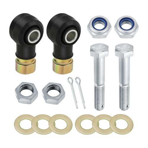 JAVIK Outer Tie Rod End 2 Set for Polaris RZR 570 800 900 Ranger 400 425 500 570 700 800 900 1000 ACE 325 570 900 Brutus HD GEM E2/E4/E6 EM1400 - Image 2
