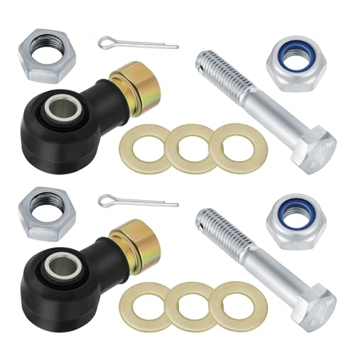 JAVIK Outer Tie Rod End 2 Set for Polaris RZR 570 800 900 Ranger 400 425 500 570 700 800 900 1000 ACE 325 570 900 Brutus HD GEM E2/E4/E6 EM1400 - Image 3