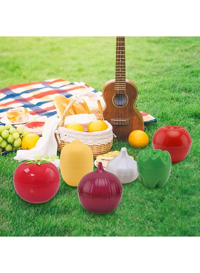 Reusable Plastic Storage Container With Garlic Color Airtight Lid For Fridge Organization Fresh Produce - Image 4