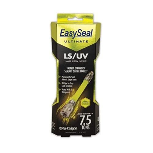 nu calgon Nu-Calgon 4050-11 EasySeal Direct Inject-UV Dye Refrigerant Leak Sealant, One Size Treats Systems 2 to 7.5 Tons - Image 2