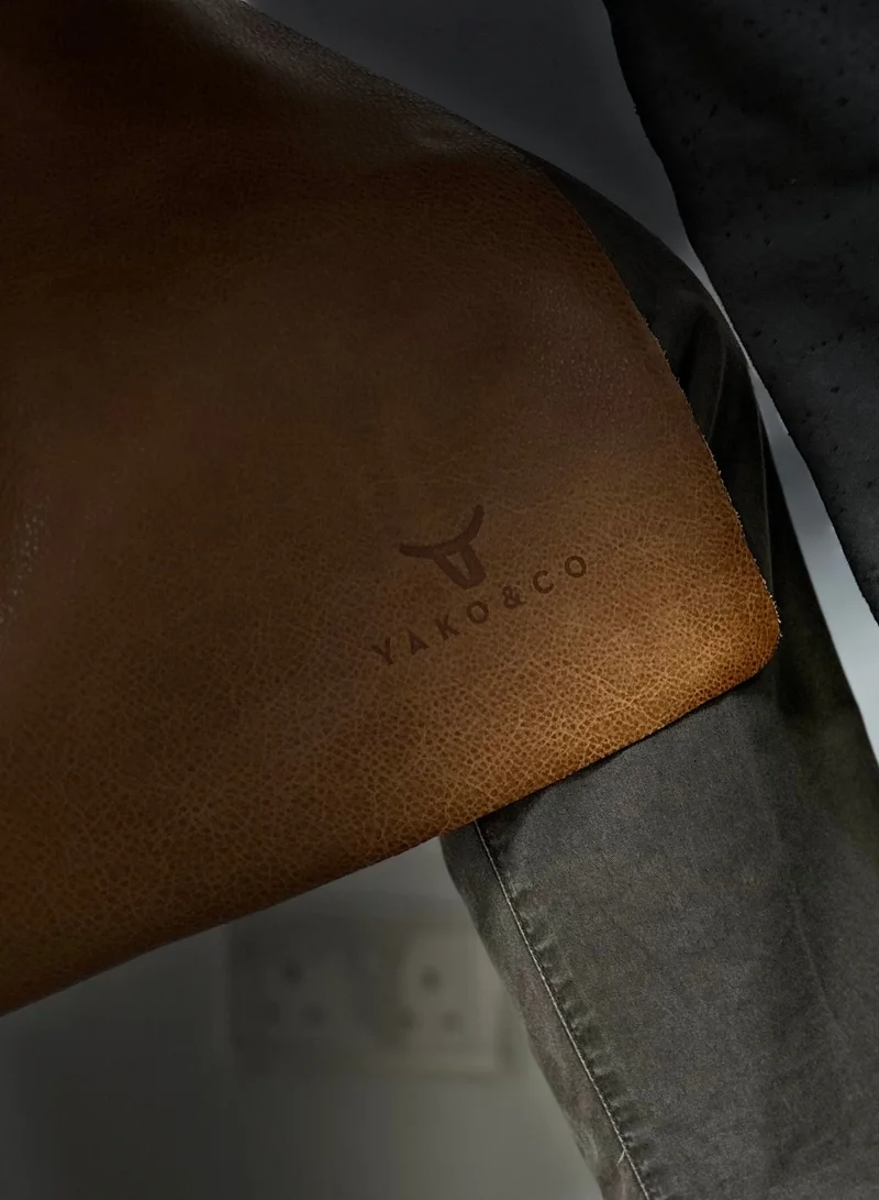 Yako & Co Leather Apron – Soft (made in Portugal) Camel