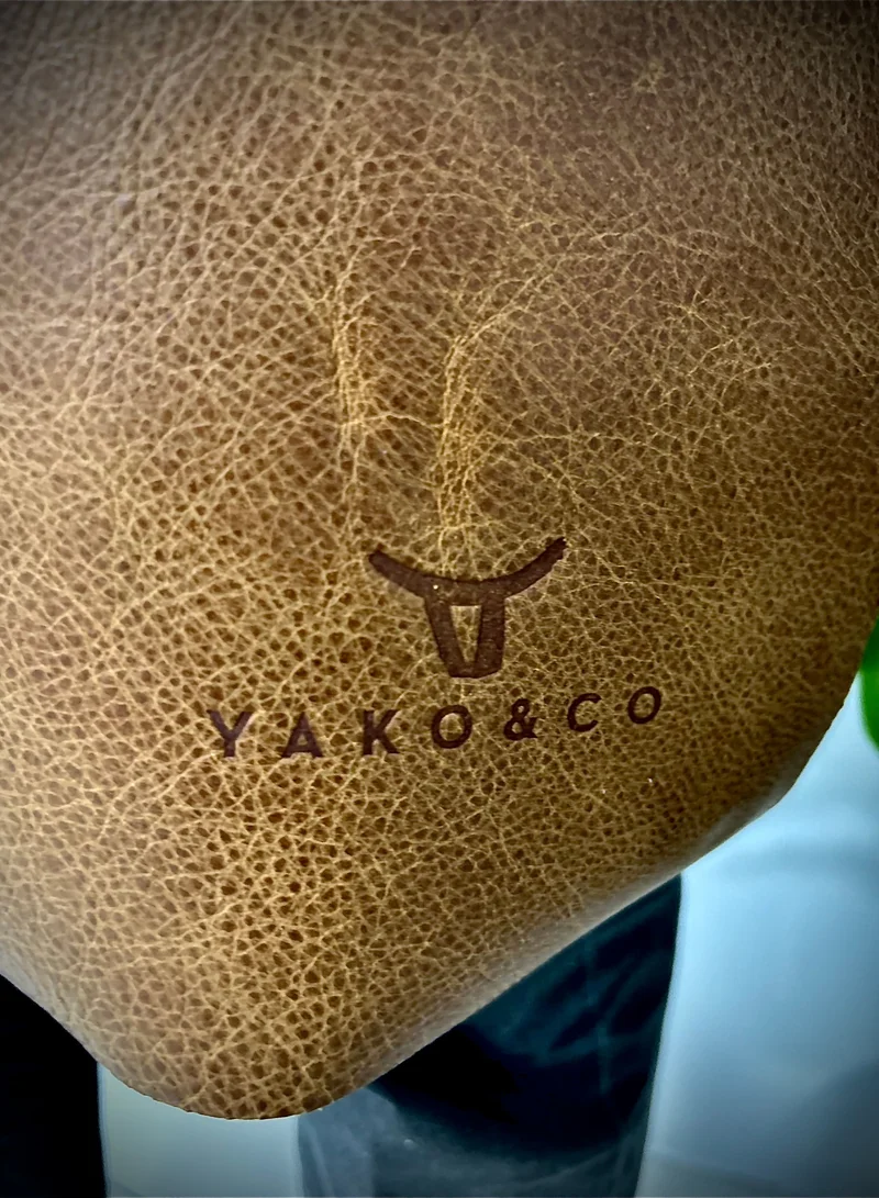Yako & Co Leather Apron – Soft (made in Portugal) Camel