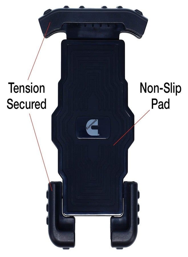 Cummins Cup Phone Holder for Car or Truck CMNCHPH - Adjustable Phone Mount for Cell Phone Car Phone Holder - Black - Image 2