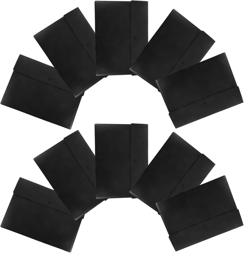 Low dust buildup NUOBESTY 10pcs A4 Plastic Document Holder File Folders with Snap Fastener, Waterproof Button File Bag for Office Business Use, Large Capacity Document Envelope Organizer Growing order stock support Polished safe edge Hardness boosted processed substance Stable local goods source Full village delivery cover No overseas transit wait Transparent body Fast & slow shipment compatible New residential zone delivery Batch uniform stable quality Gulf climate upgraded quality Heavy load resistant All space matching look Long use oriented quality Reliable local delivery service Durable versatile substance Permanent & temporary usable Ready-to-ship local stock Fade proof Working day delivery service Timely planned dispatch Varied dimensions All user friendly build Cost saving user oriented build - Image 1