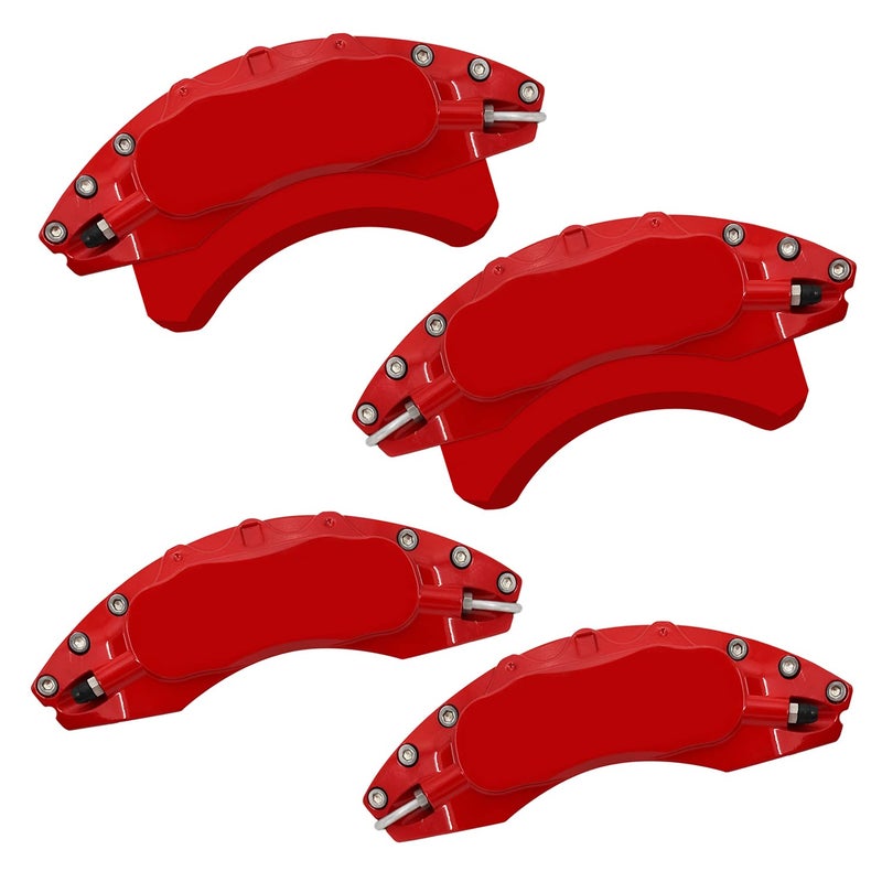 AOOA Aluminum Brake Disc Red Caliper Covers Fits 20172020 Toyota 86 Subaru BRZ LimitedPremium 20132025 set of 4