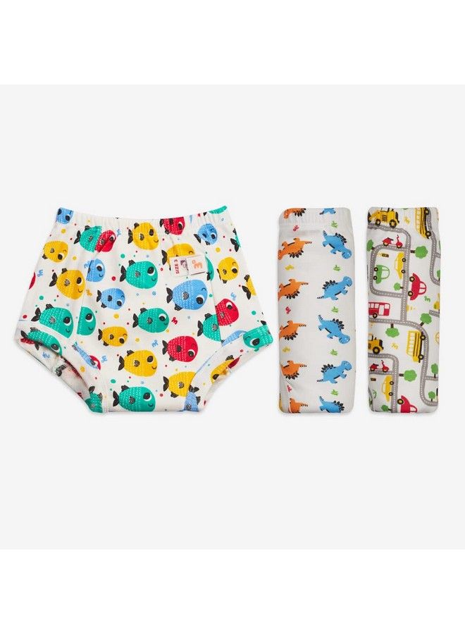 Superbottoms Gift Combo Pack Of 1 Freesize Uno And 3 Padded Underwear ; 1 Year Old Baby Gift ; Birthday Gift For 1 Year Baby Girl & Boy; Pack Of 5 Items - Image 5