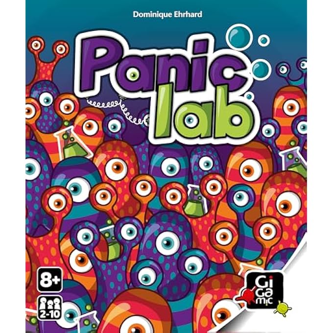 GIGAMIC - Panic Lab - Party Games - Up to 8 Players - Ages 8+ Blue, Green, Red - Image 4