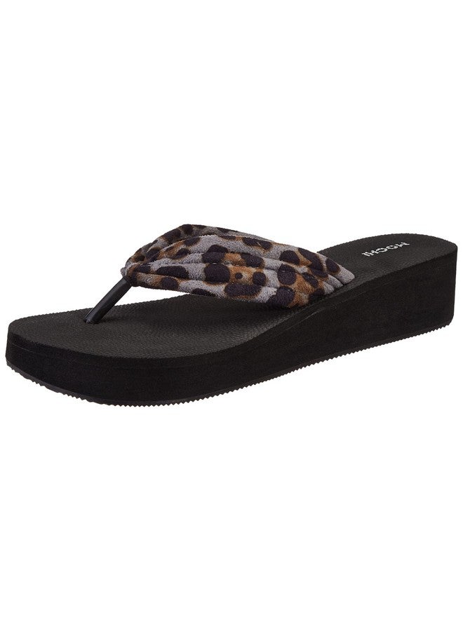 موتشي نعال نسائية من مادة صناعية سوداء من موتشي (32-1069-11-37) مقاس (4 المملكة المتحدة (37 الاتحاد الأوروبي)) - Image 1