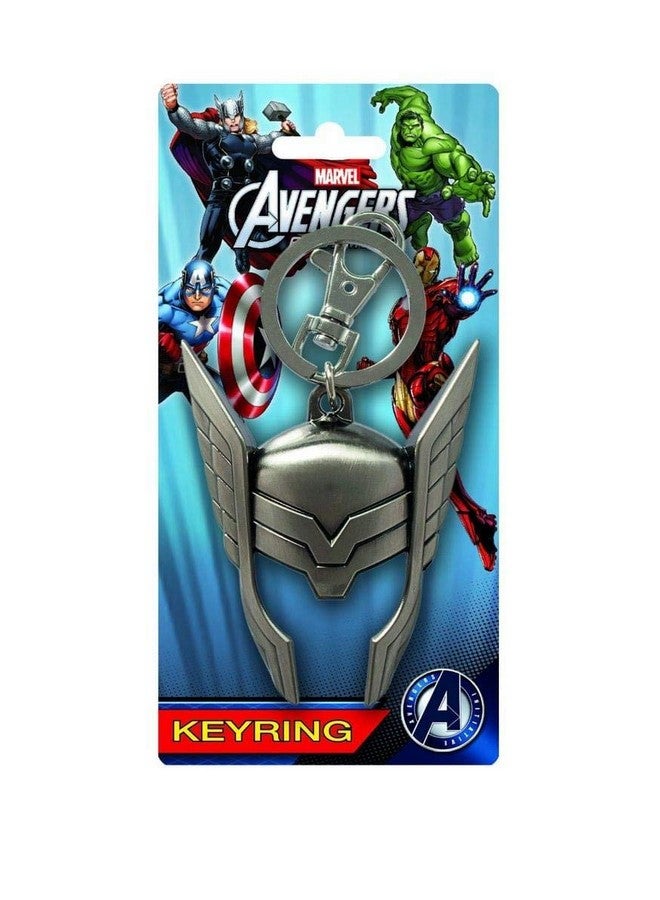 MARVEL Thor Helmet Pewter Key Ring - Image 2