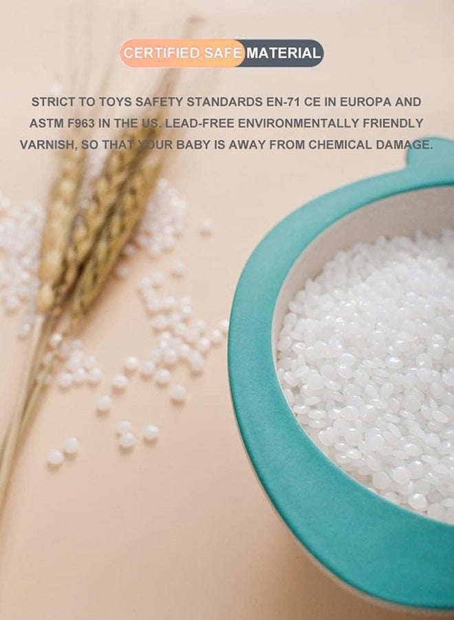 Beauenty Toys Storage Organizer- Cute 3 Layer Shelves (Milk white) Toys Collection Organizer, Kids Storage Box Shelf with (6 Small Drawers and 3 Big Bins) for Play in Bedroom Playroom - Image 4