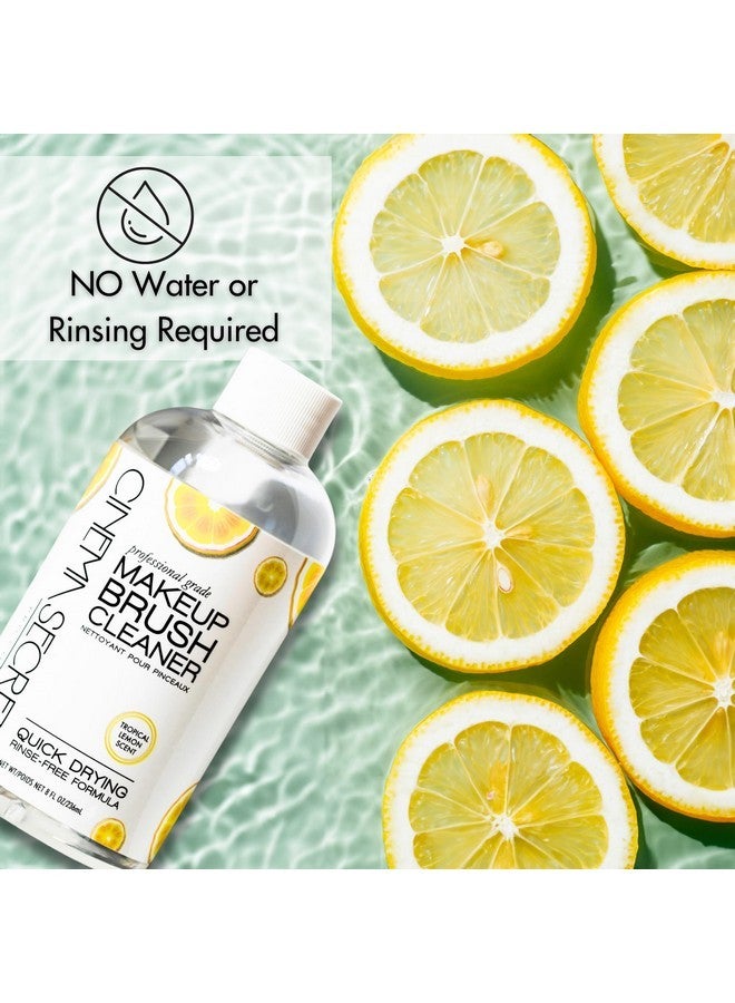 سينما سيكرتس منظف فرش المكياج الاحترافي، 8 أونصة سائلة، ليمون - Image 4