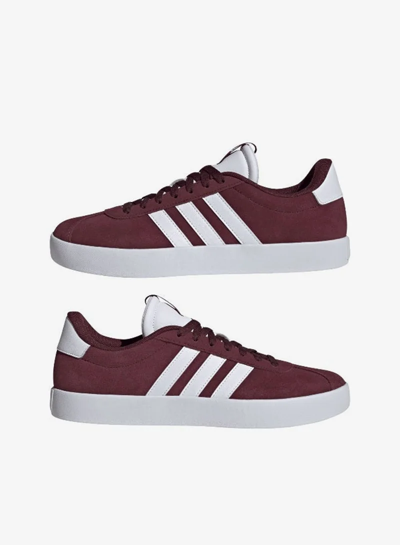 Adidas  Vl Court 3.0 Burgundy Sportswear Shoes for Men | Best Price UAE