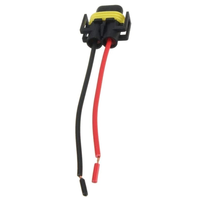 Auto Pearl H8/H11/H27 wiring harness socket holder female adapter Cable plug for HID headlight fog light lamp bulb set of 2 - Image 3