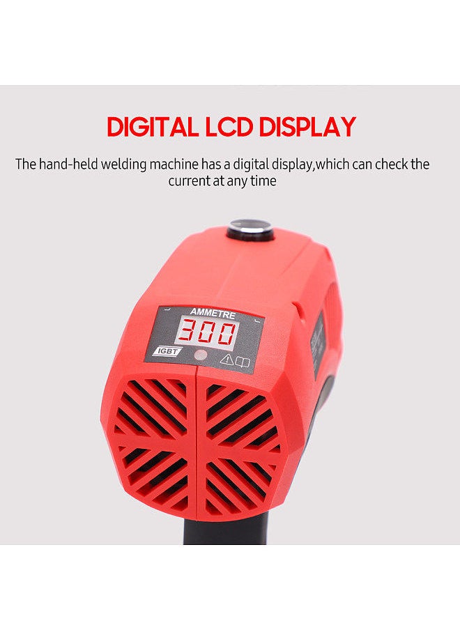 Generic - Portable DC Electric Welding Machine Multifunctional Hand-held Welder Digital Display LCD Welder 220V - Image 1