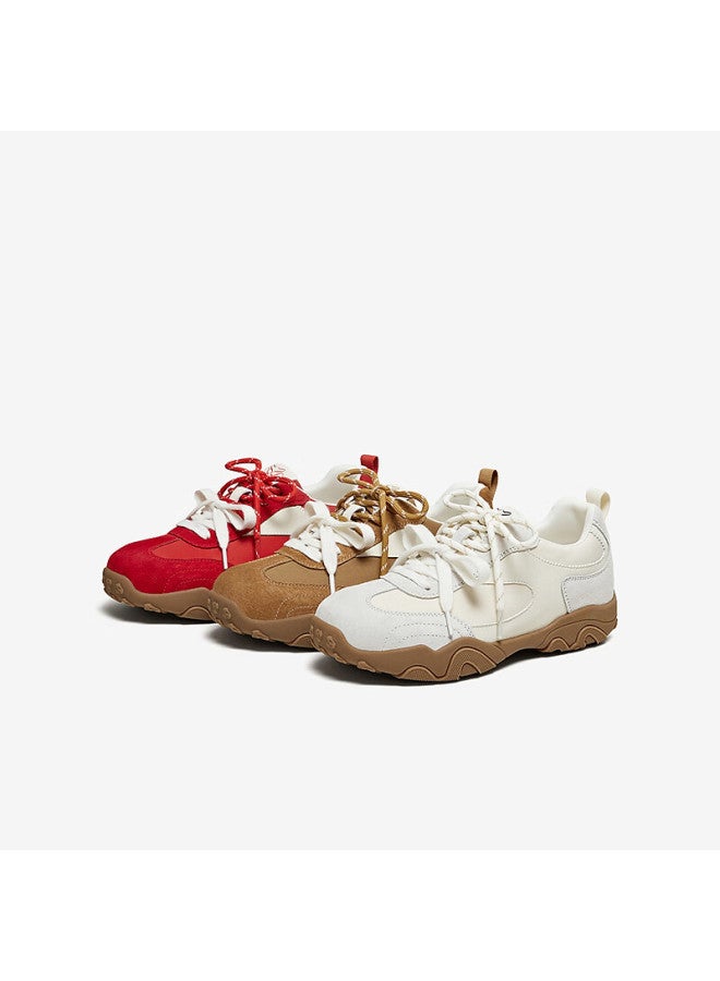 Basto 26 Spring Training Shoes Fashion Retro Sports Women's Casual Shoes L5000am6 Red Size 38 - Image 4
