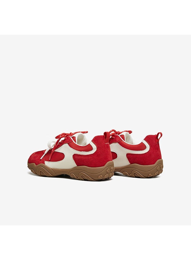 Basto 26 Spring Training Shoes Fashion Retro Sports Women's Casual Shoes L5000am6 Red Size 38 - Image 3
