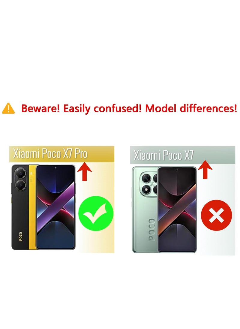 Houmt Xiaomi Poco X7 Pro 5G Case Cover Liquid Silicone Gel Rubber Protective Case Anti-Scratch with Inner Microfiber Lining Cover For Xiaomi Poco X7 Pro 5G  - Image 2